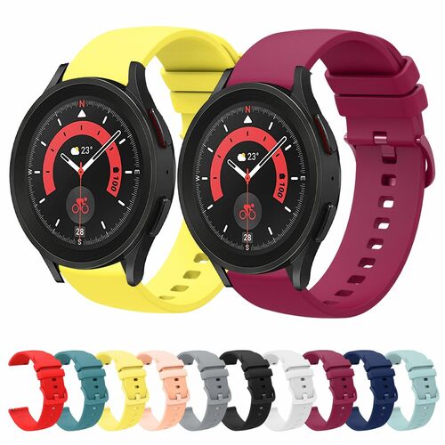 Sport Ersatz Armband f�r Samsung Galaxy Watch 5 40 / 44 mm Silikon Band Loop