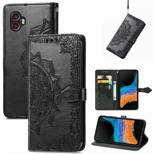 Schutzh�lle Handyh�lle f�r Samsung Galaxy Xcover6 Pro Case Cover Kartenfach 