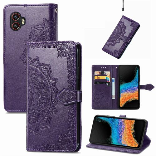 Schutzh�lle Handyh�lle f�r Samsung Galaxy Xcover6 Pro Case Cover Kartenfach 