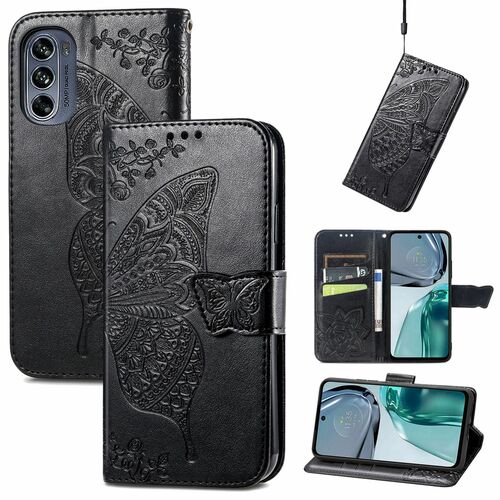 Schutzh�lle Handyh�lle f�r Motorola Moto G62 Case Cover Kartenfach 