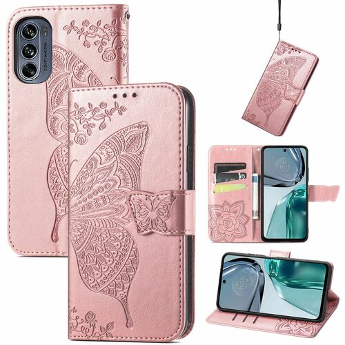 Schutzh�lle Handyh�lle f�r Motorola Moto G62 Case Cover Kartenfach 