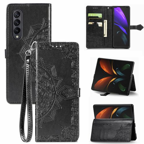 Schutzh�lle Handyh�lle f�r Samsung Galaxy Z Fold4 5G Case Cover Kartenfach 