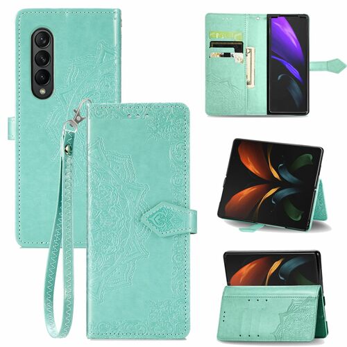 Schutzh�lle Handyh�lle f�r Samsung Galaxy Z Fold4 5G Case Cover Kartenfach 