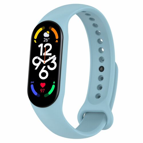 Sport Ersatz Armband f�r Xiaomi Mi Band 5 7 6 NFC Amazfit Band 5 Loop Silikon 