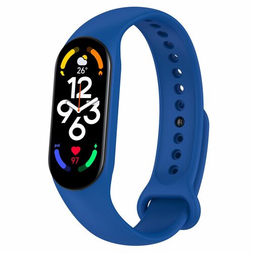 Sport Ersatz Armband f�r Xiaomi Mi Band 5 7 6 NFC Amazfit Band 5 Loop Silikon 