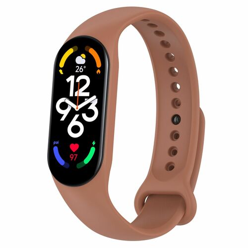 Sport Ersatz Armband f�r Xiaomi Mi Band 5 7 6 NFC Amazfit Band 5 Loop Silikon 