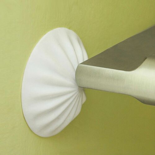 4 St�ck Gummi Anti-Kollision Aufkleber - Leise Wandschutz Pads in Rosa