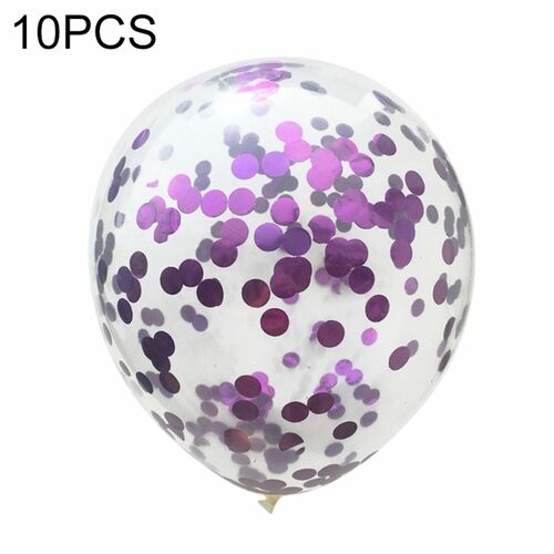 10 St�ck Konfetti Luftballon Set Silvester Neujahr Feier Party Ballons 12 Zoll 