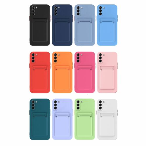 Schutzh�lle Handyh�lle f�r Samsung Galaxy S23 Serie Case Cover Kartenfach TPU
