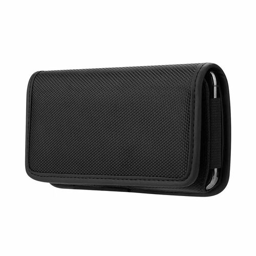 Horizontal Belt Holster OXFORD - Model 4 - for IPHONE 13 PRO MAX / SAMSUNG S21 Ultra / XIAOMI 12 Ultra