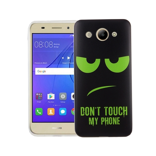 Dont Touch My Phone Handyh�lle Huawei Y3 2017 Silikon