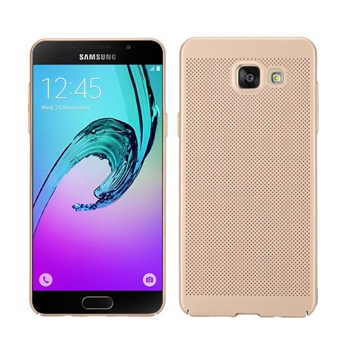 Handy H�lle f�r Samsung Galaxy A3 2017 Schutzh�lle Case Tasche Cover Etui Gold