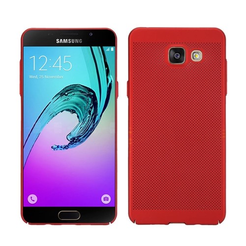 Handy H�lle f�r Samsung Galaxy A3 2017 Schutzh�lle Case Tasche Cover Etui Rot
