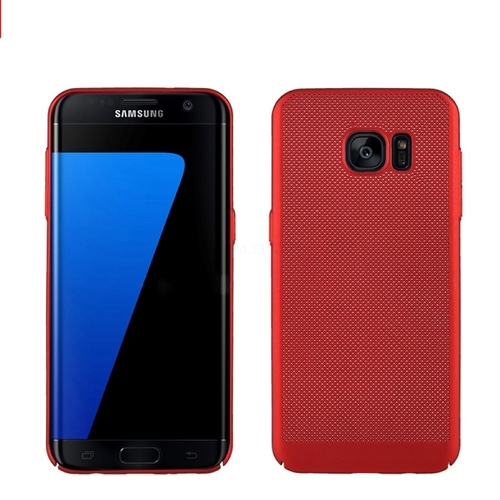 Handy H�lle f�r Samsung Galaxy S7 Edge Schutzh�lle Case Tasche Cover Etui Rot