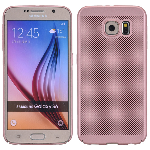 Handy H�lle f�r Samsung Galaxy S6 Schutzh�lle Case Tasche Cover Etui Pink