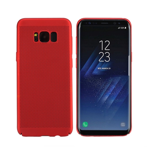 Handy H�lle f�r Samsung Galaxy S8+ Plus Schutzh�lle Case Tasche Cover Etui Rot