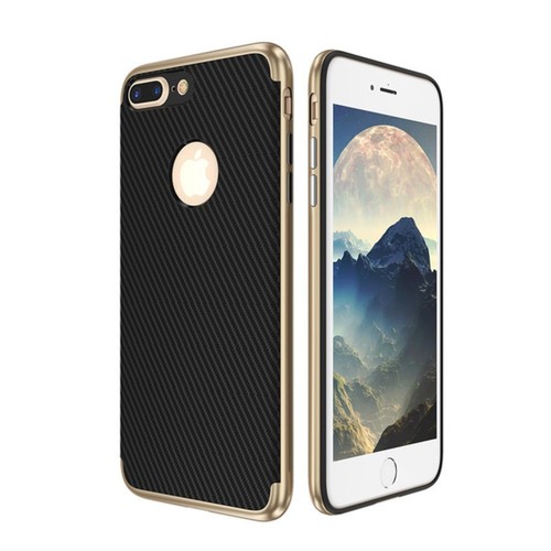 Hybrid Silikon Handy H�lle f�r Apple iPhone 6 / 6s Case Cover Tasche Gold