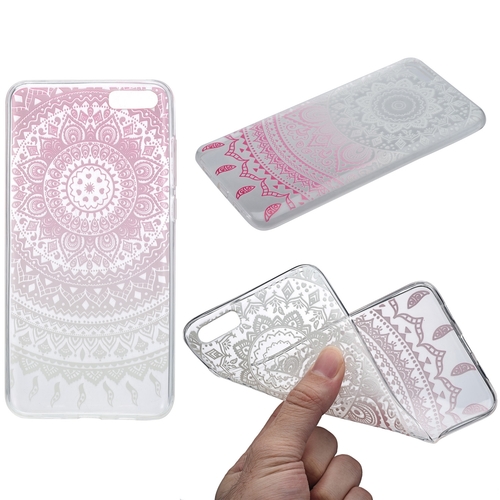 Henna Cover f�r Xiaomi Mi 5c Case Schutz H�lle Silikon Sonne Wei�