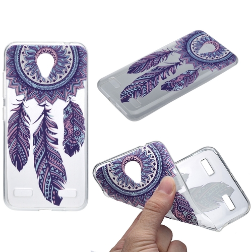 Henna Cover fr ZTE Blade A602 Case Schutz Hlle Silikon Traumfnger