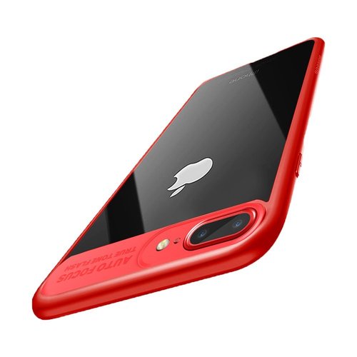 Ultra Slim Case f�r Apple iPhone 7 Plus / 8 Plus Handyh�lle Schutz Cover Rot