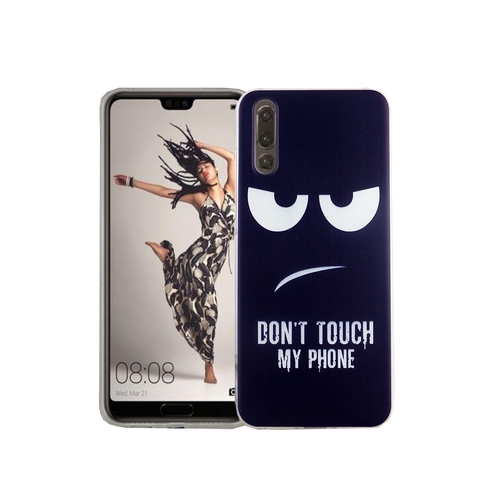 Dont Touch My Phone Handyh�lle Huawei P20 Silikon