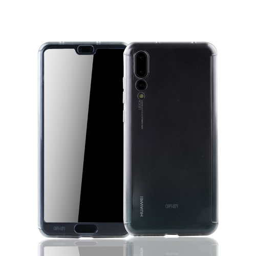 Handyh�lle Schutzh�lle f�r Huawei P20 Pro Full Case Cover Displayschutz 360 Transparent