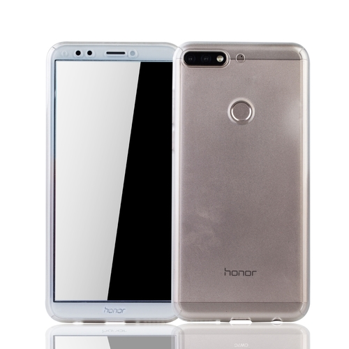 Handyh�lle Schutzh�lle f�r Huawei Honor 7C Full Case Cover Displayschutz 360 Transparent