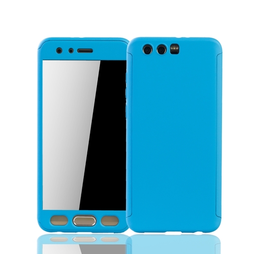 Handyh�lle Schutzh�lle f�r Huawei Honor 9 Full Case Cover Displayschutz 360 Blau