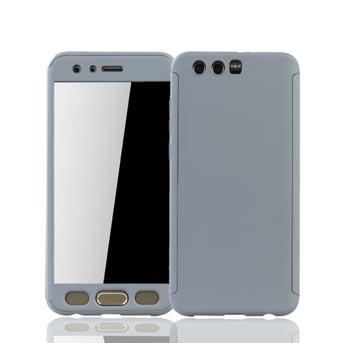 Handyh�lle Schutzh�lle f�r Huawei Honor 9 Full Case Cover Displayschutz 360 Grau