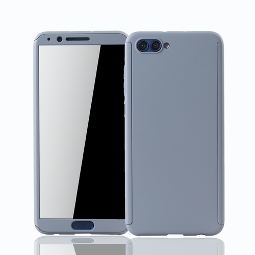 Handyh�lle Schutzh�lle f�r Huawei Honor View 10 Full Case Cover Displayschutz 360 Grau