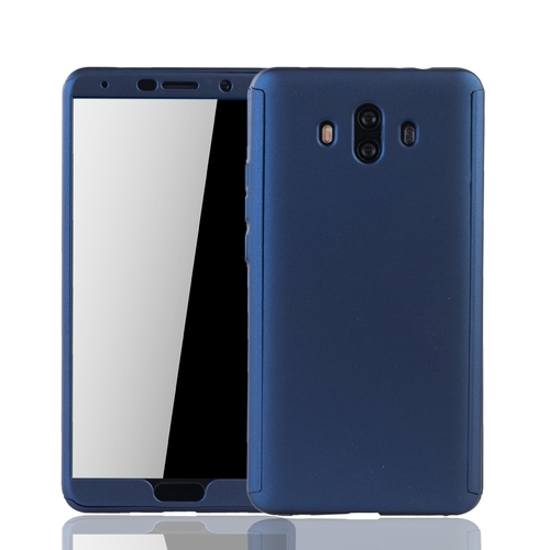 Handyh�lle Schutzh�lle f�r Huawei Mate 10 Full Case Cover Displayschutz 360 Blau