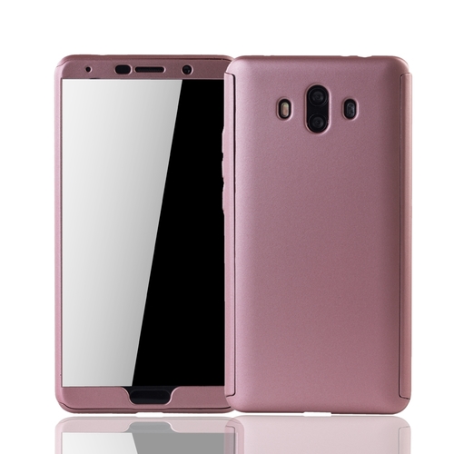 Handyh�lle Schutzh�lle f�r Huawei Mate 10 Full Case Cover Displayschutz 360 Rosa