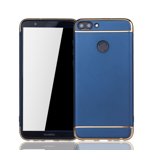 Huawei Honor 7s Handy H�lle Schutz Case Bumper Hard Cover Blau