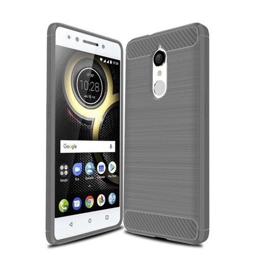 Schutzh�lle Handyh�lle f�r Lenovo K8 Case Cover Carbon Optik Grau