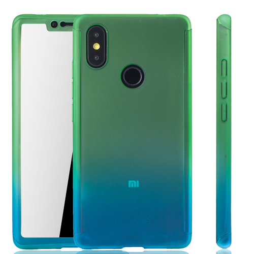 Handyh�lle Schutzh�lle f�r Xiaomi Mi 8 SE Full Case Cover Displayschutz 360 Blau