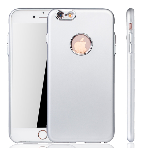 Apple iPhone 6 / 6s Plus H�lle - Handyh�lle f�r Apple iPhone 6 / 6s Plus - Handy Case in Silber