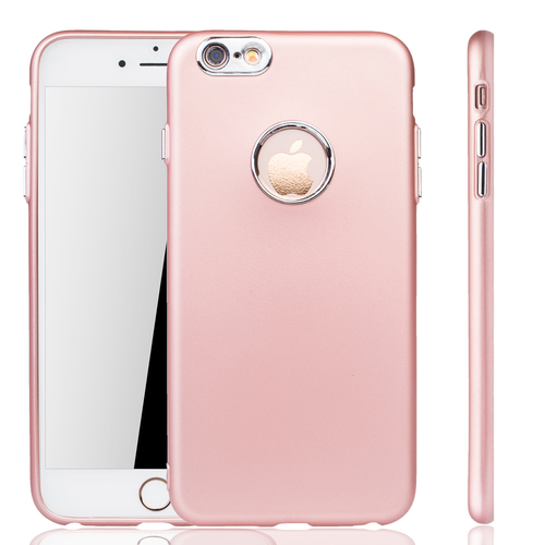 Apple iPhone 6 / 6s Plus H�lle - Handyh�lle f�r Apple iPhone 6 / 6s Plus - Handy Case in Rose Pink