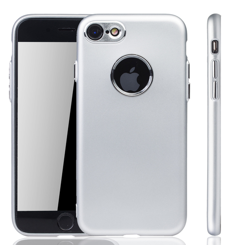 Apple iPhone 7 / 8 H�lle - Handyh�lle f�r Apple iPhone 7 / 8 - Handy Case in Silber