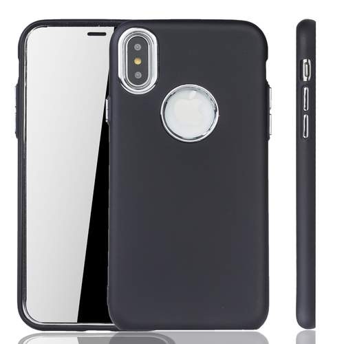 Apple iPhone X / XS H�lle - Handyh�lle f�r Apple iPhone X / XS - Handy Case in Schwarz