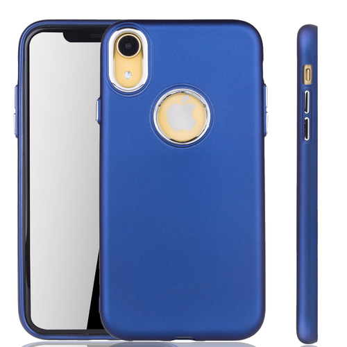 Apple iPhone XR Hlle - Handyhlle fr Apple iPhone XR - Handy Case in Dunkelblau