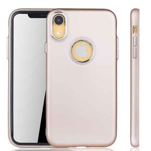 Apple iPhone XR H�lle - Handyh�lle f�r Apple iPhone XR - Handy Case in Gold