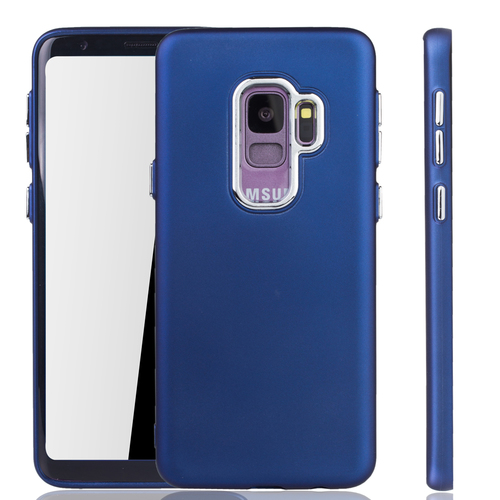Samsung Galaxy S9 H�lle - Handyh�lle f�r Samsung Galaxy S9 - Handy Case in Dunkelblau
