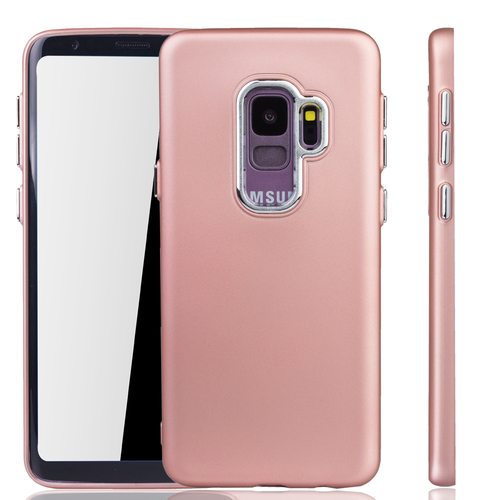 Samsung Galaxy S9 H�lle - Handyh�lle f�r Samsung Galaxy S9 - Handy Case in Rose Pink