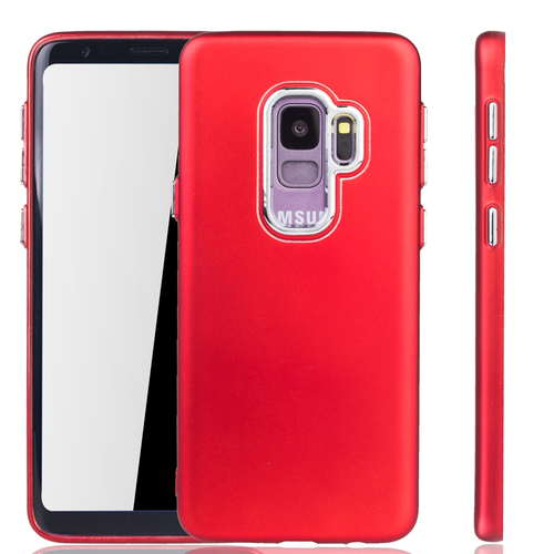 Samsung Galaxy S9 H�lle - Handyh�lle f�r Samsung Galaxy S9 - Handy Case in Rot