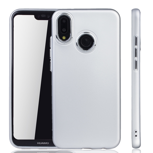 Huawei P20 Lite H�lle - Handyh�lle f�r Huawei P20 Lite - Handy Case in Silber