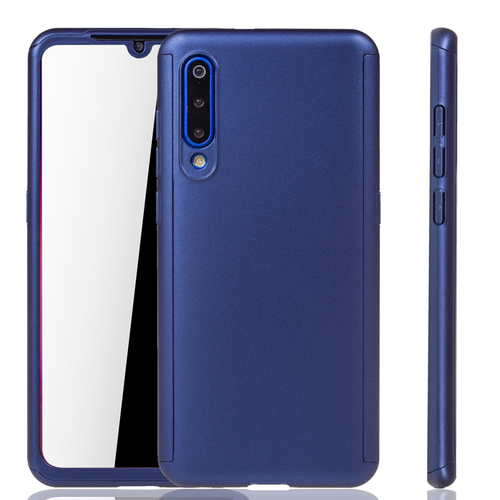 Handyhlle Schutzhlle fr Xiaomi Mi 9 Full Case Cover Displayschutz 360 Blau