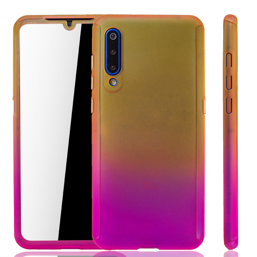 Handyh�lle Schutzh�lle f�r Xiaomi Mi 9 Full Case Cover Displayschutz 360 Pink