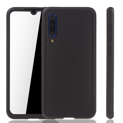Handyh�lle Schutzh�lle f�r Xiaomi Mi 9 SE Full Case Cover Displayschutz 360 Schwarz