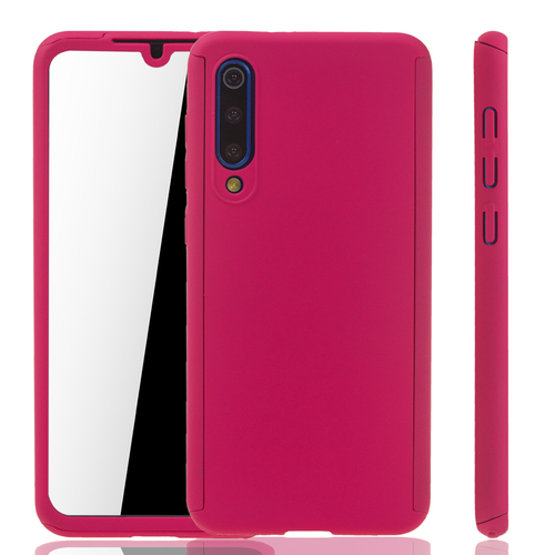 Handyh�lle Schutzh�lle f�r Xiaomi Mi 9 SE Full Case Cover Displayschutz 360 Pink