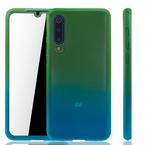 Handyh�lle Schutzh�lle f�r Xiaomi Mi 9 SE Full Case Cover Displayschutz 360 Blau